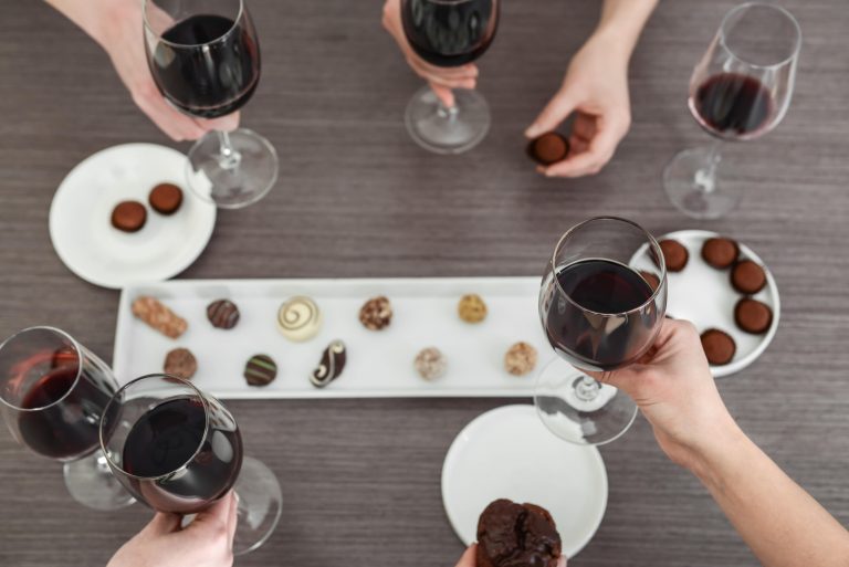 Date Night Wine and Chocolate Pairing