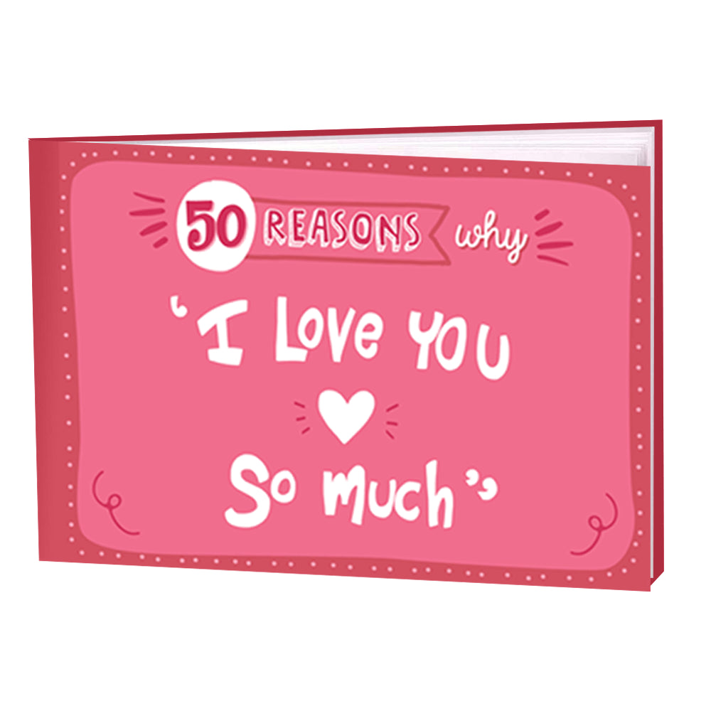 50 Reasons Why I Love You Books (set of 2)