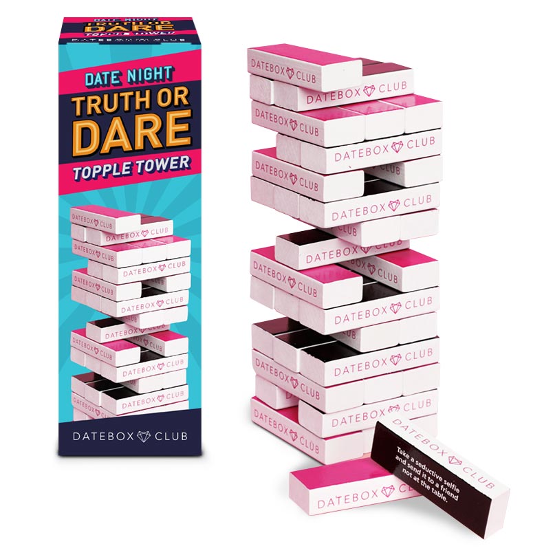 Truth or Dare Topple Tower Stacking Game