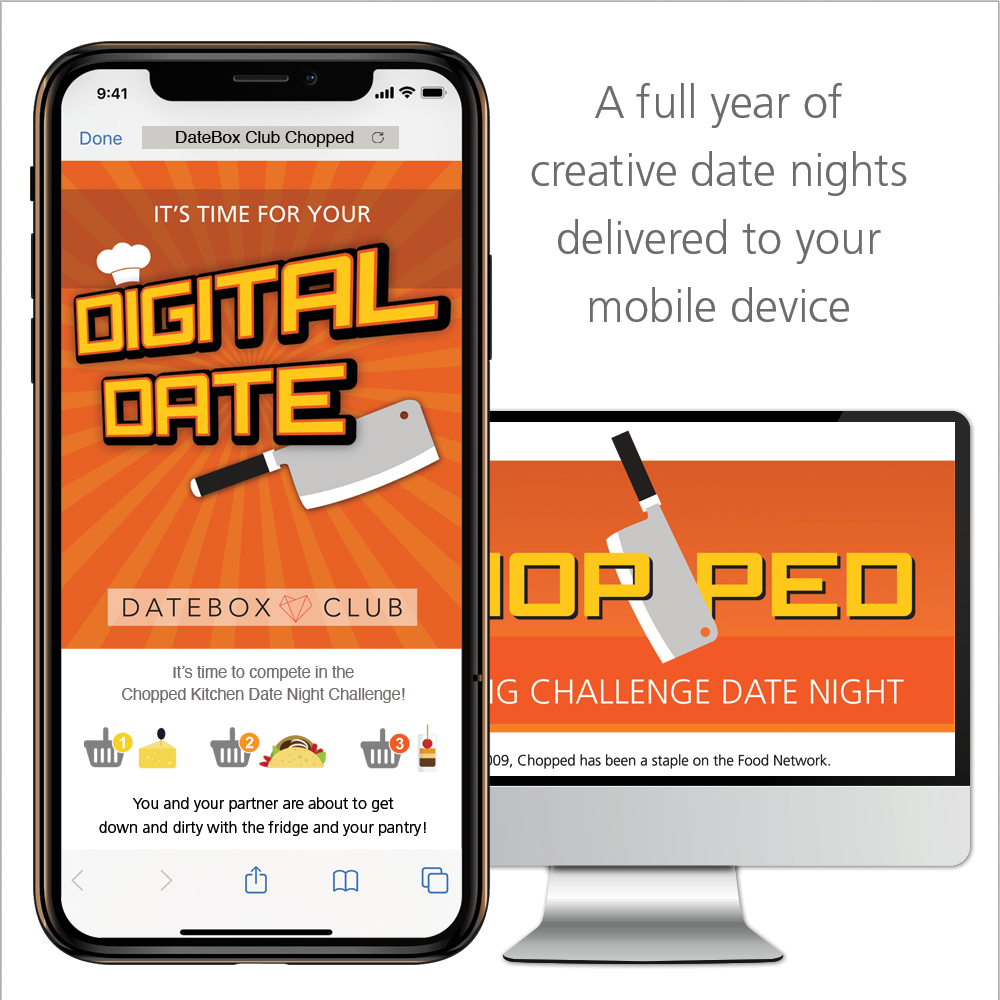 A full year of creative date nights delivered to your mobile device.